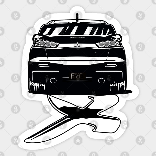 EVO X Sticker by AutomotiveArt